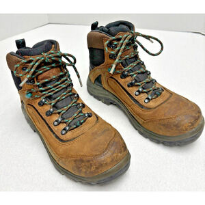 Red Wing Steel Toe Boots Womens 8.5B ASTM F 2413-18 Suede Brown #2346 Waterproof